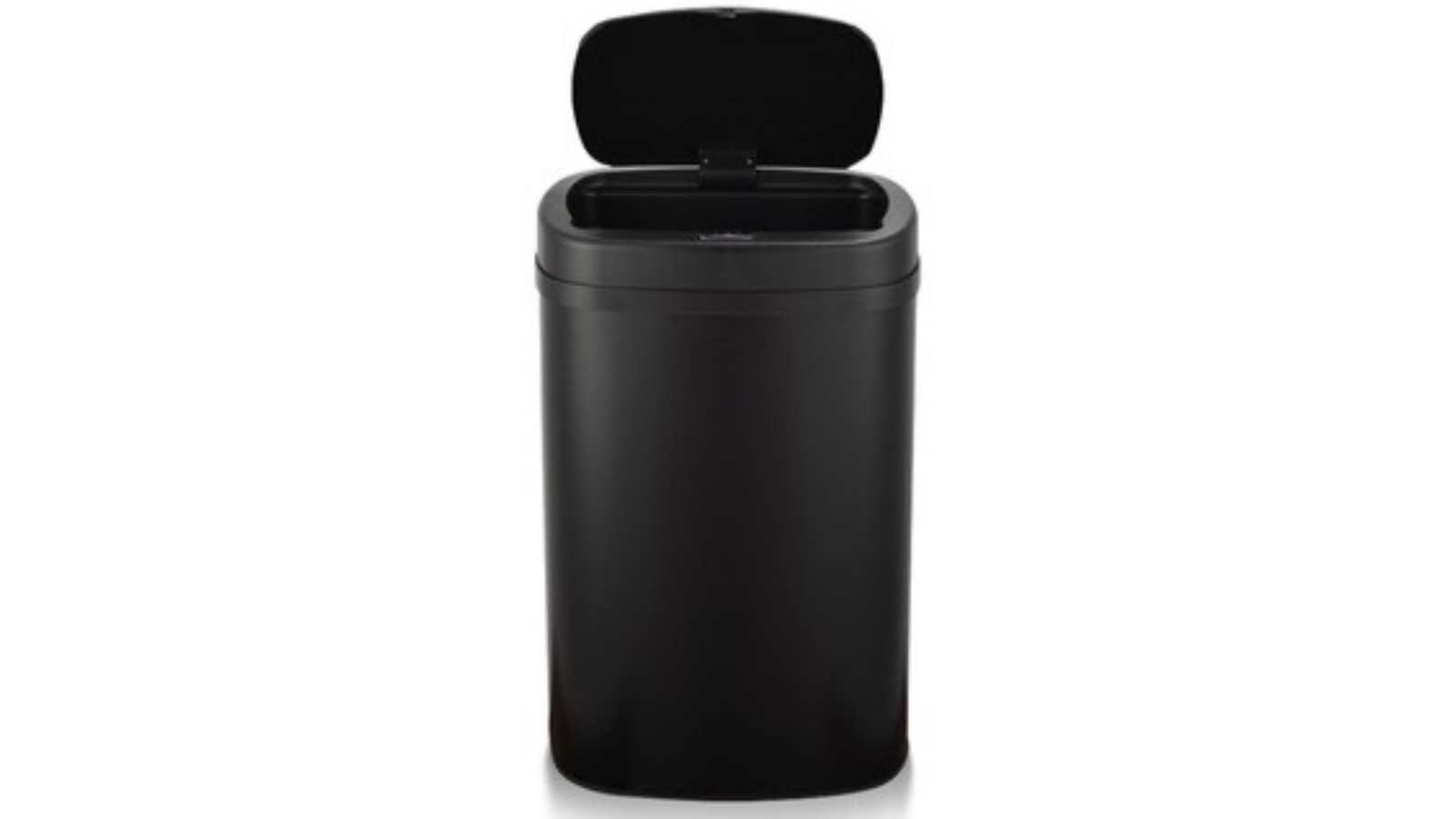 Miraklass 60Litre Oval Sensor Bin Black Harvey Norman