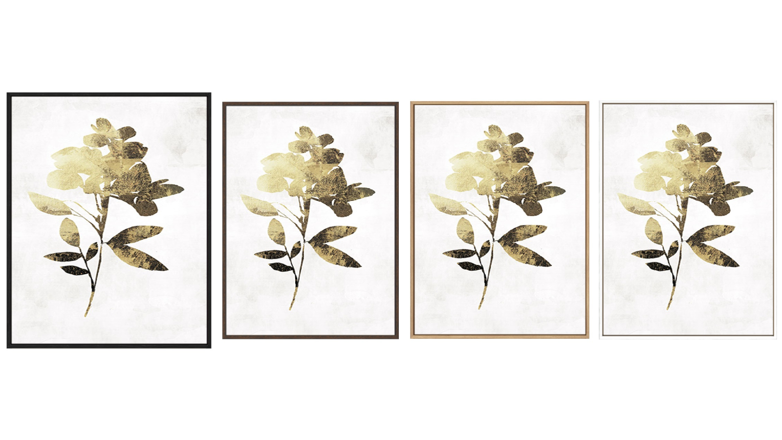 La Grolla Gold Botanical I Gallery Wall Art