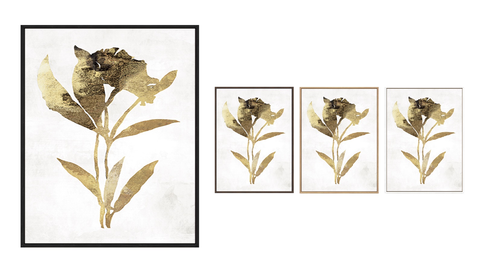 La Grolla Gold Botanical III Gallery Wall Art