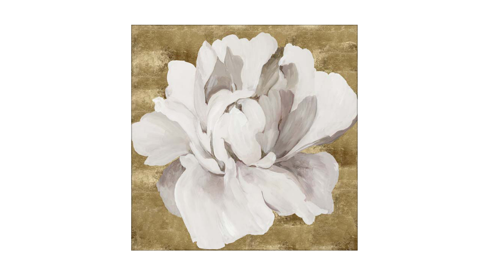 La Grolla Gold Flower I Unframed Canvas Wall Art