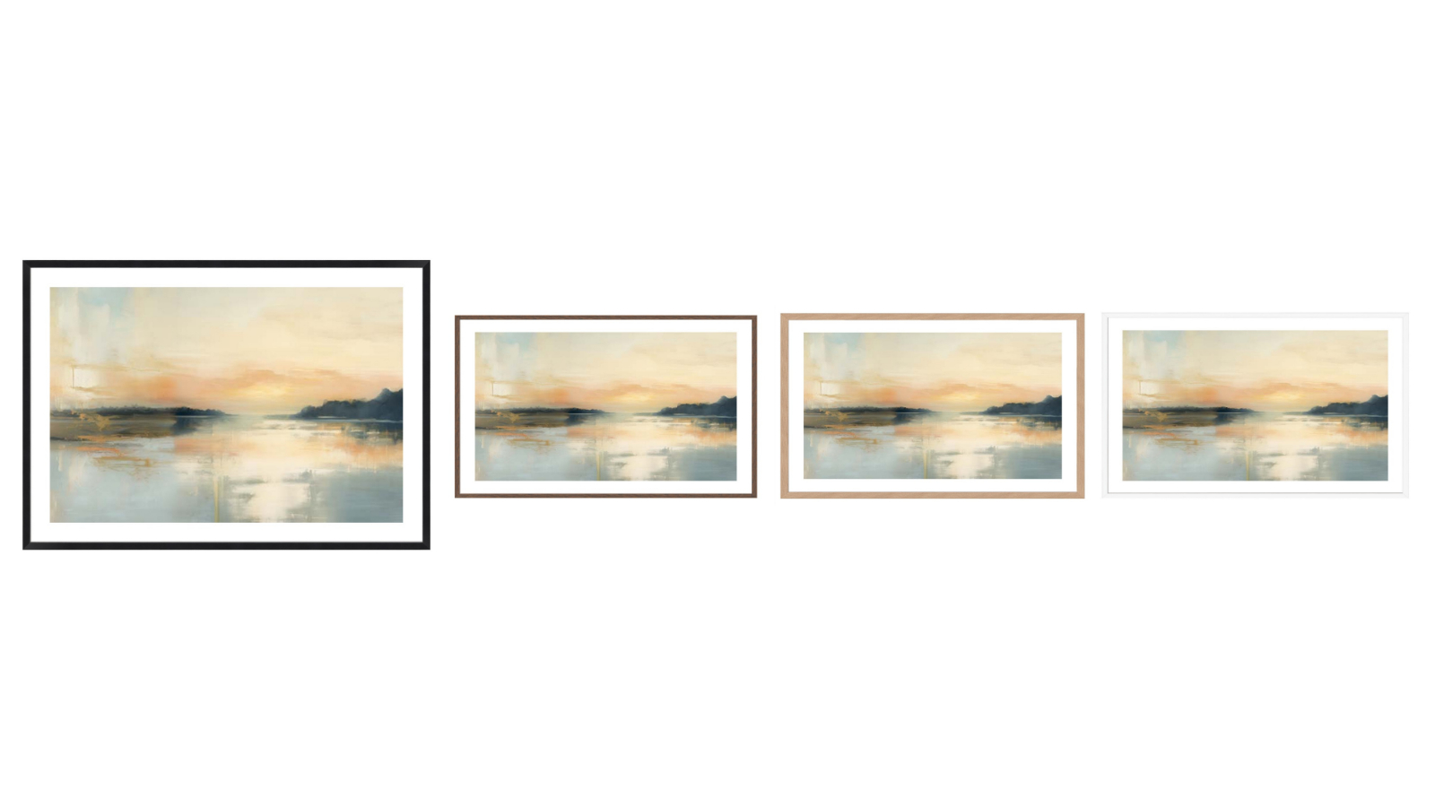 La Grolla Golden Hour Gaze Frame Wall Art