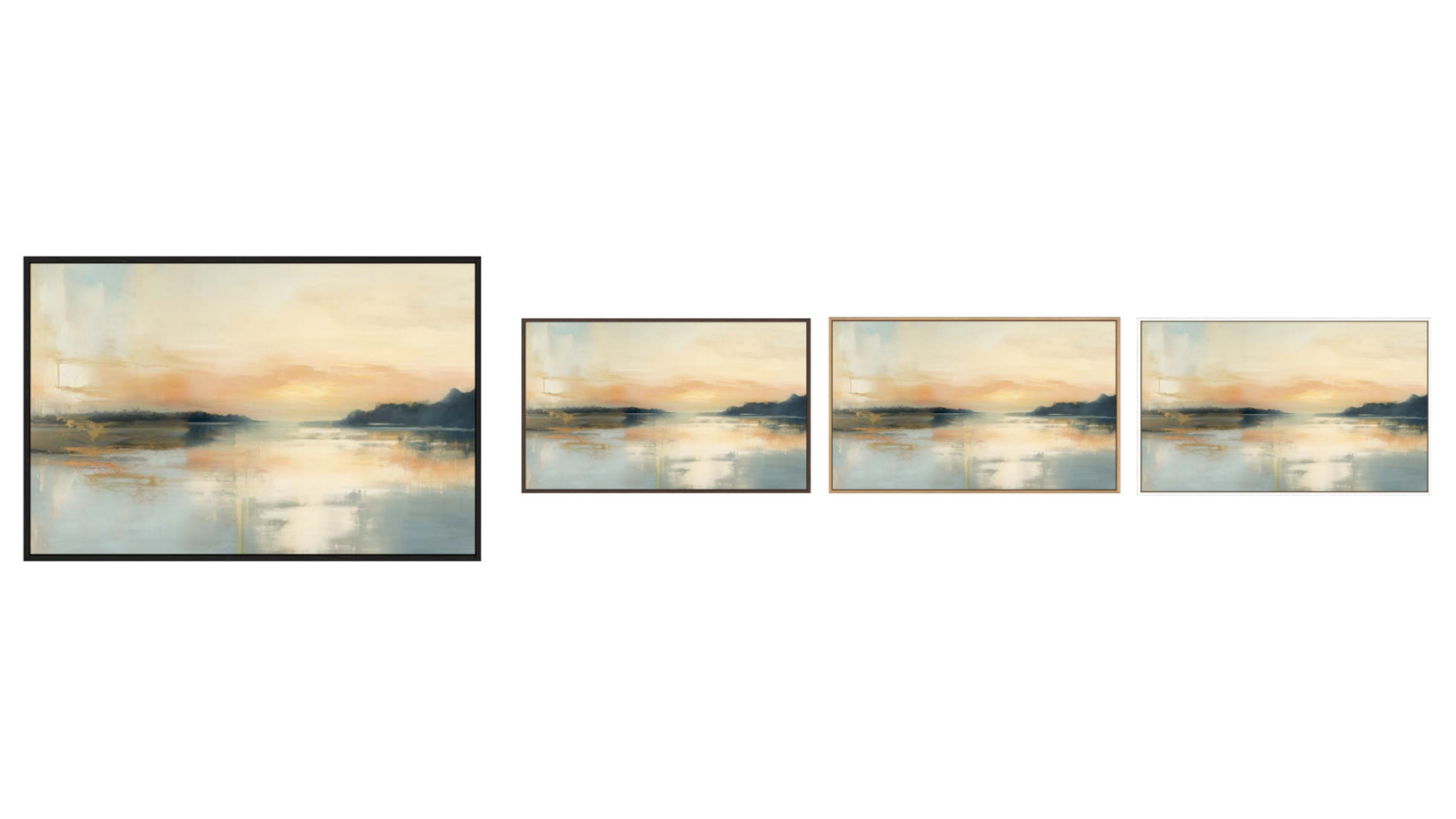 La Grolla Golden Hour Gaze Gallery Wall Art