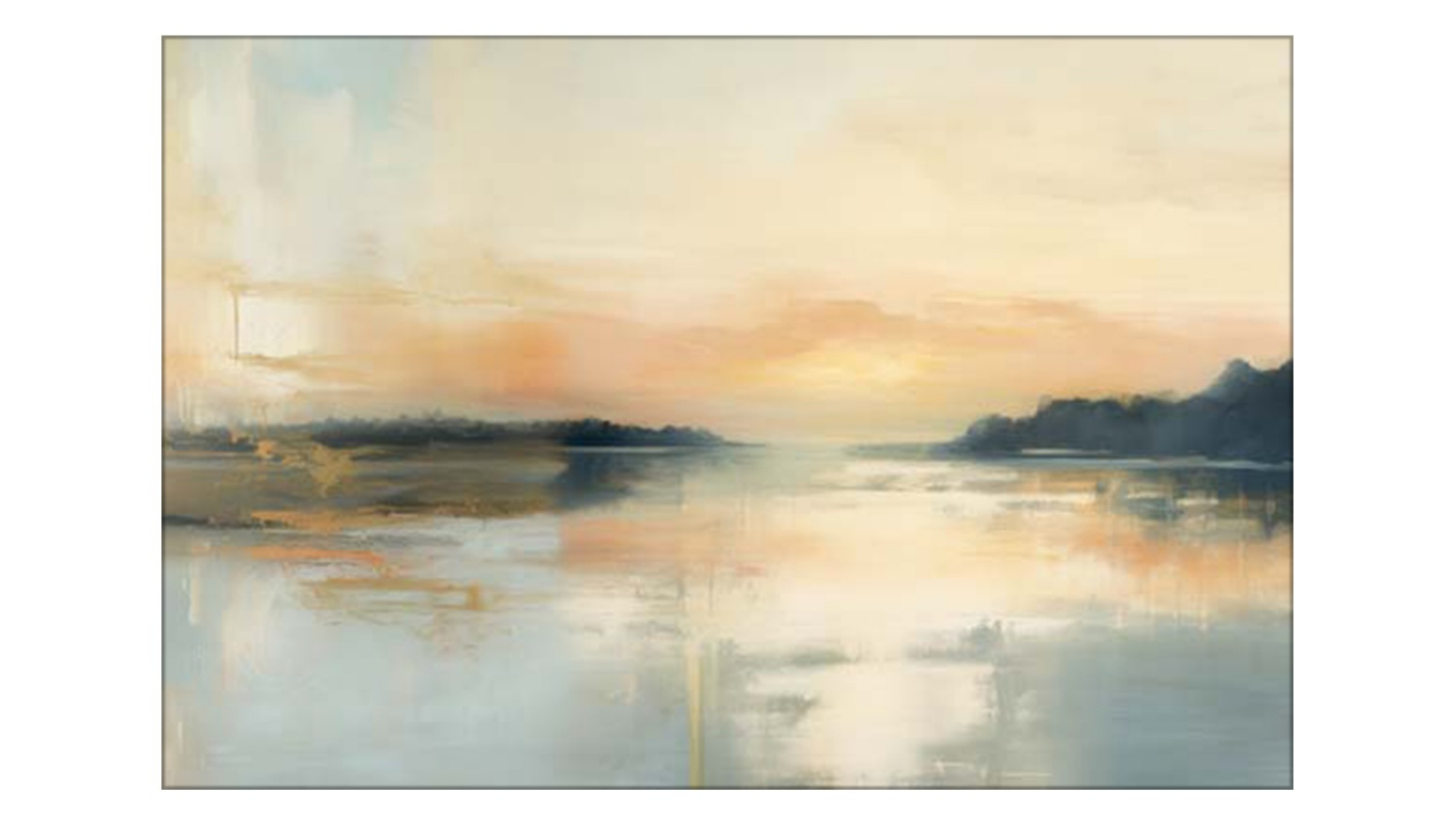 La Grolla Golden Hour Gaze Unframed Canvas Wall Art