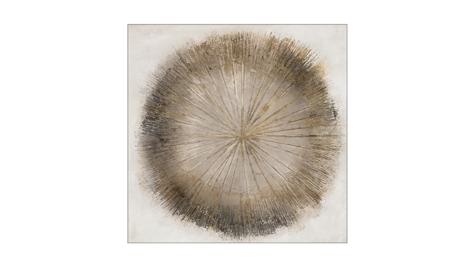 La Grolla Golden Sphere II Unframed Canvas Wall Art