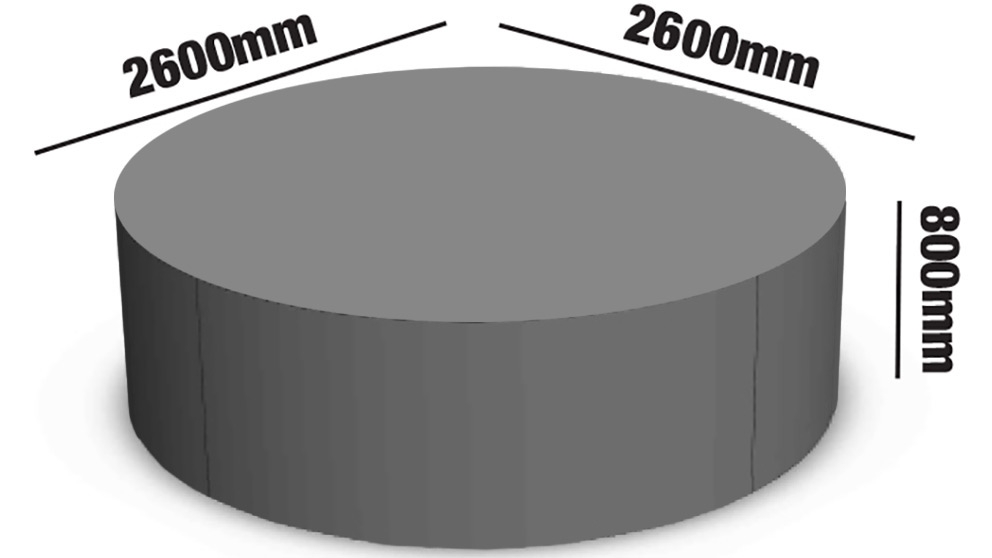 Outdoor Furniture Cover - 9-Piece Round Setting