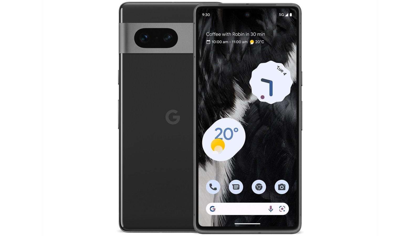 Google Pixel 7 128GB - Obsidian | Harvey Norman
