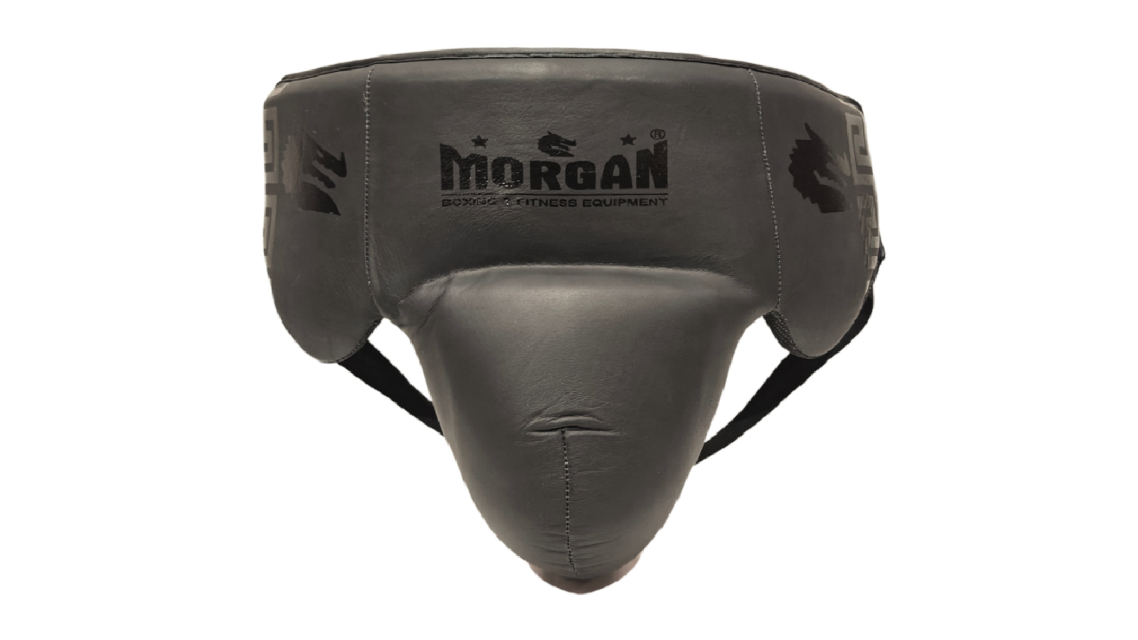 Morgan Sports B2 Bomber Leather Groin Guard - Large