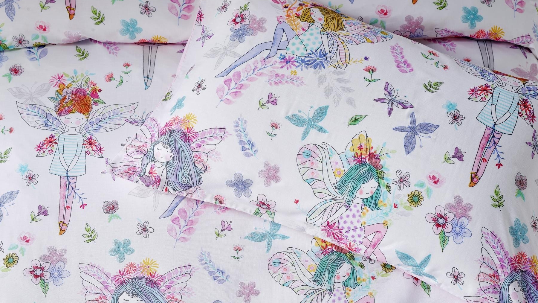 Fairies Quilt Cover Set Single Harvey Norman