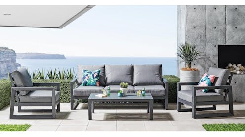 Lucca 4-Piece Outdoor Lounge Setting Harvey Norman