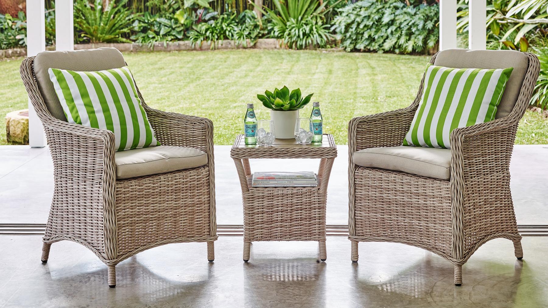 Scorpio 3-Piece Outdoor Chat Setting
