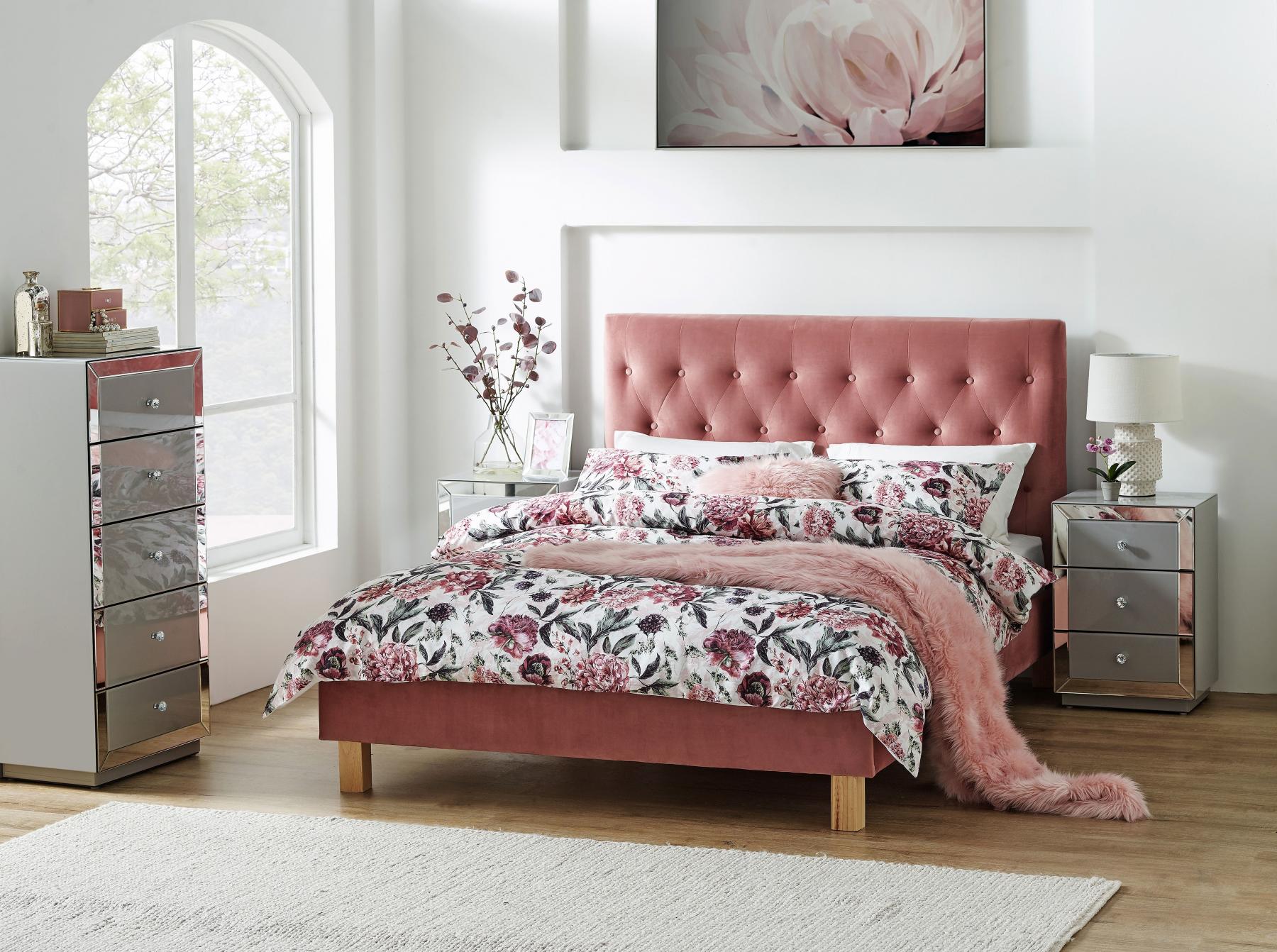 Adelle Double Bed Harvey Norman