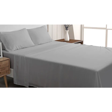 Bambi Eco Touch Tencel Silver Mega Sheet Set -Super King