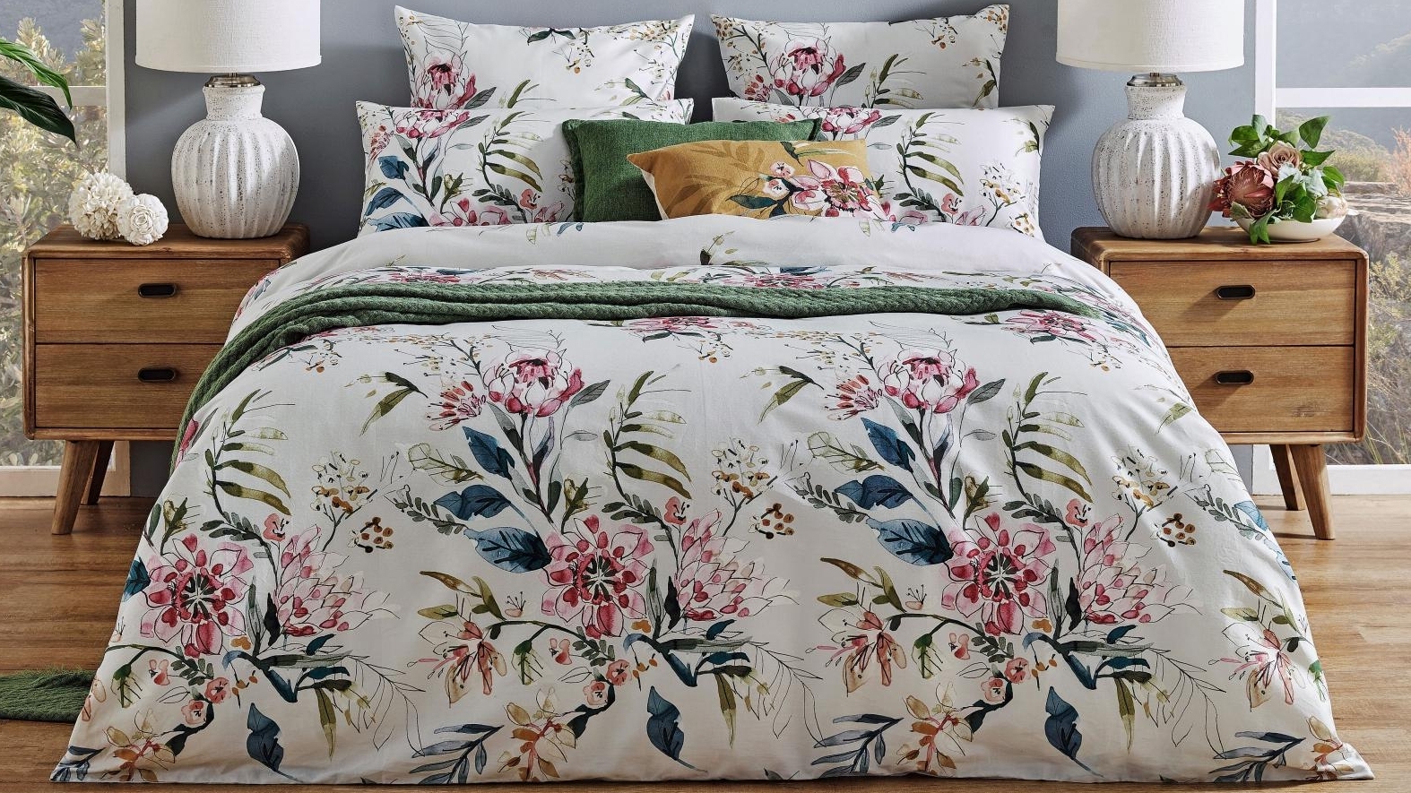 Adelaide Quilt Cover Set Harvey Norman