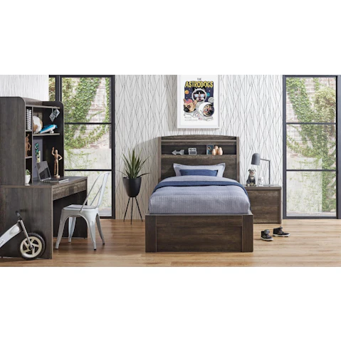 Nebula Front Gaslift Bed - Single