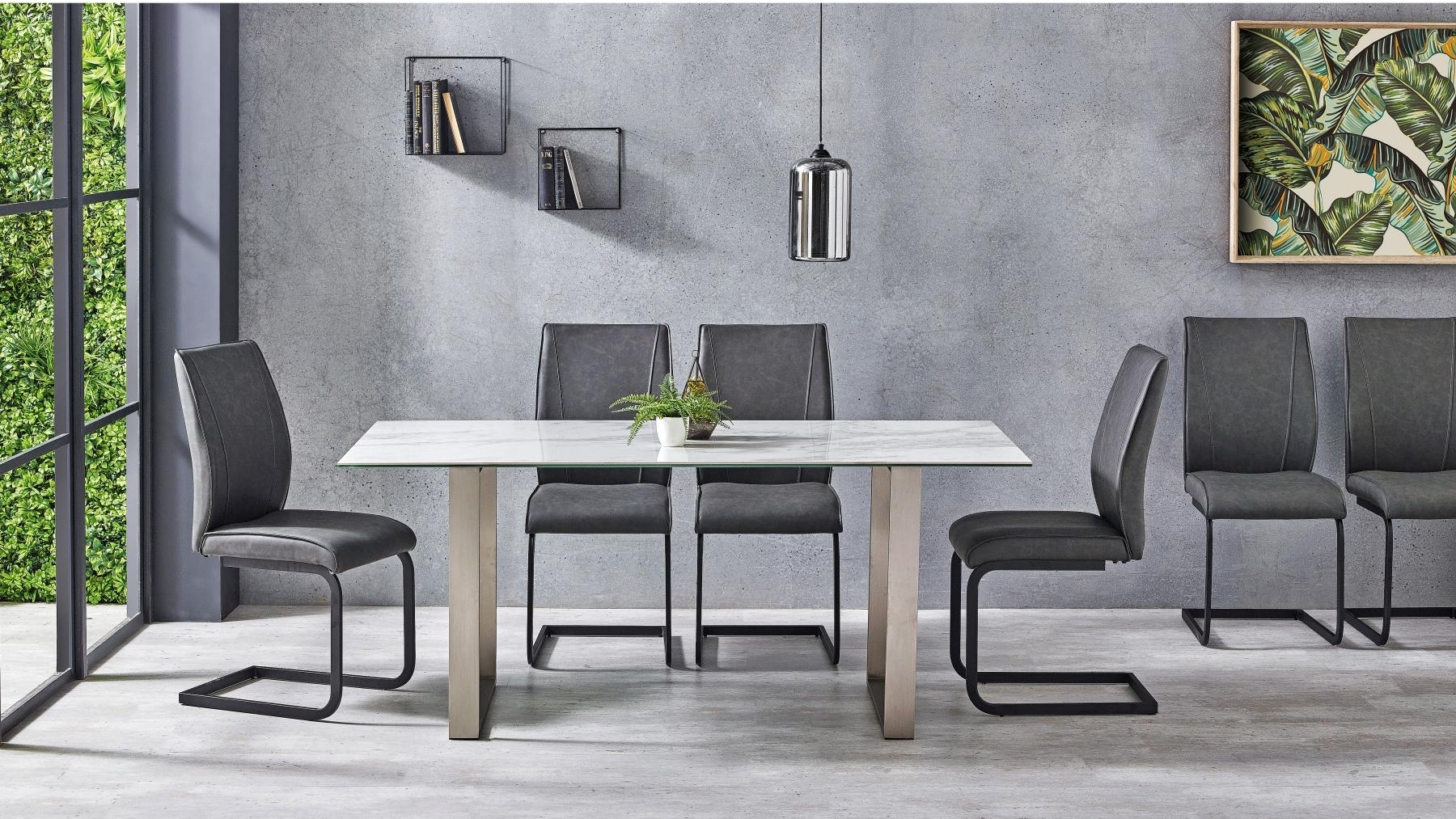 Arena 7Piece Dining Setting Harvey Norman