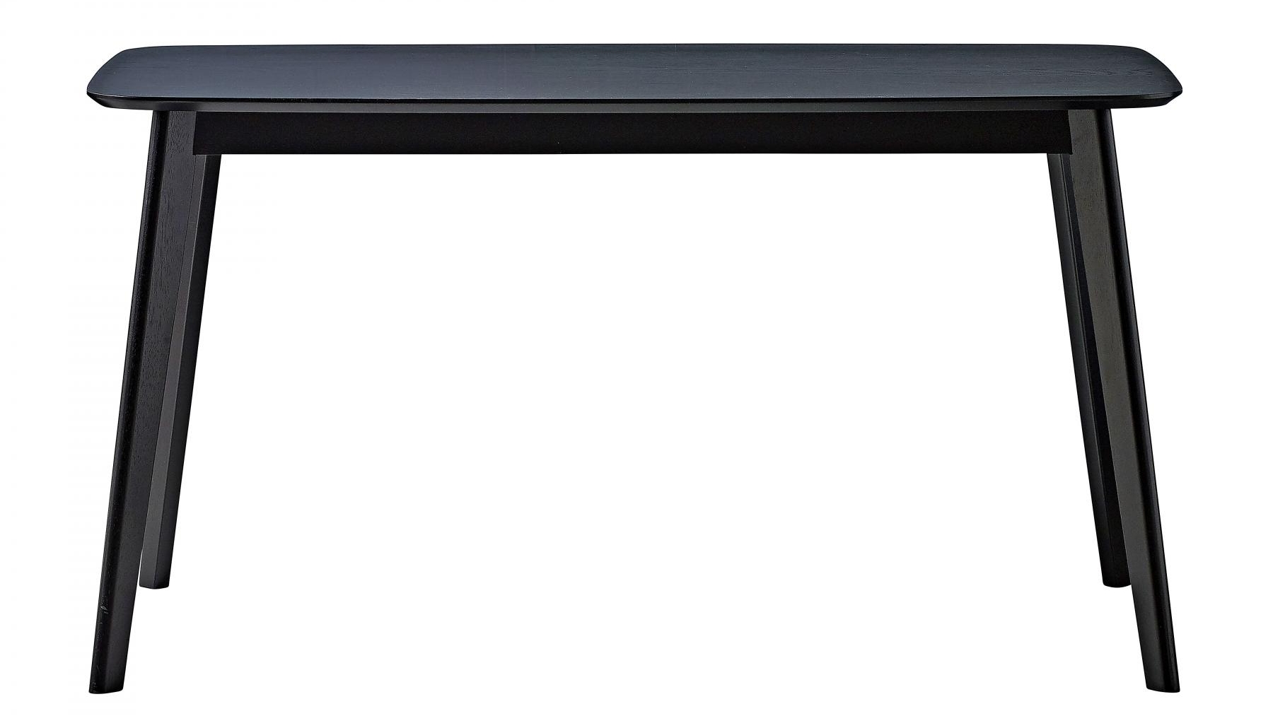 Cody Fixed Dining Table Black Harvey Norman