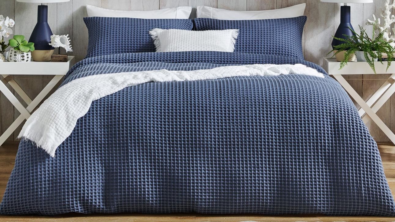 L'Avenue Easton Denim Quilt Cover Set 