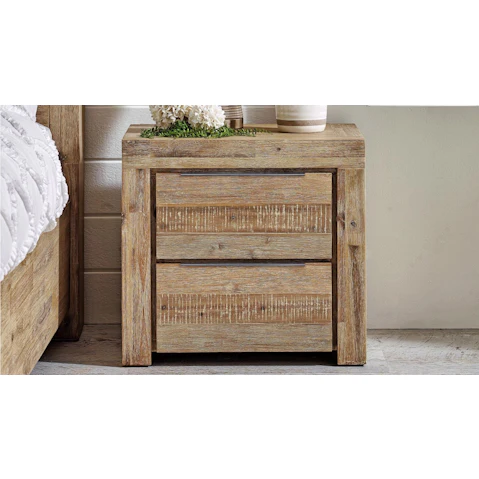 Ballina 2-Drawer Bedside Table