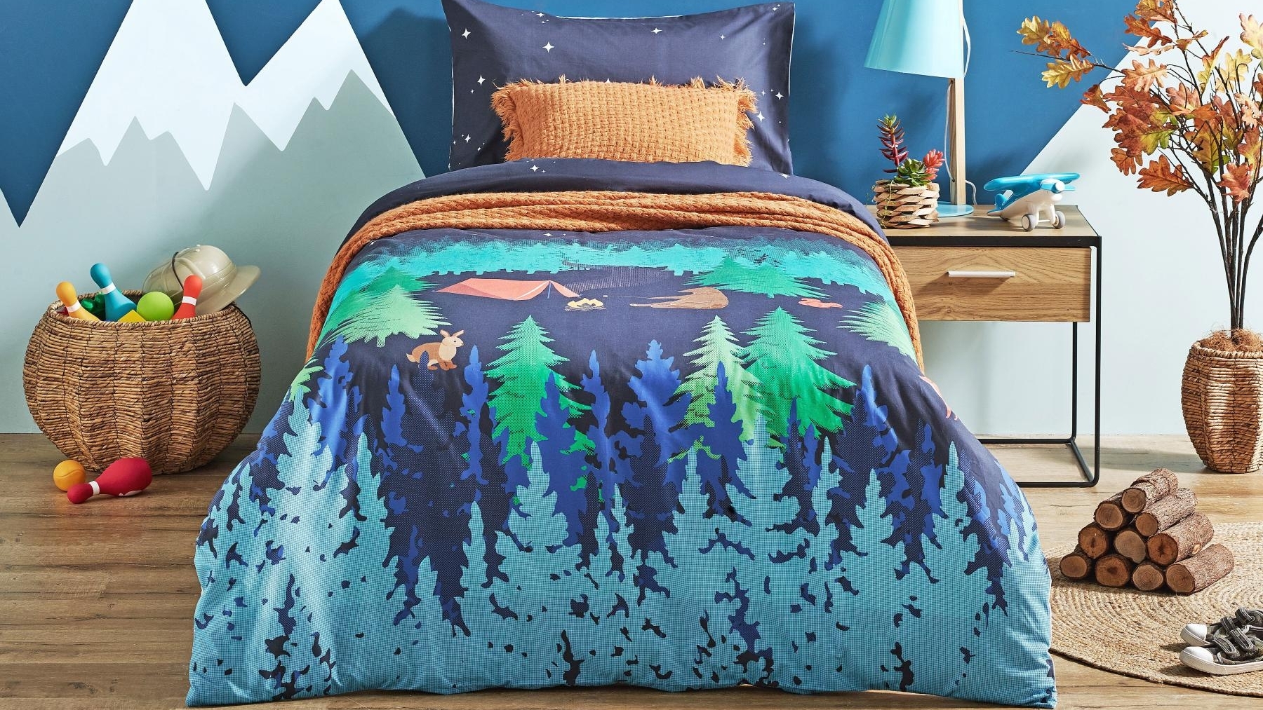 Adventure Quilt Cover Set - Double