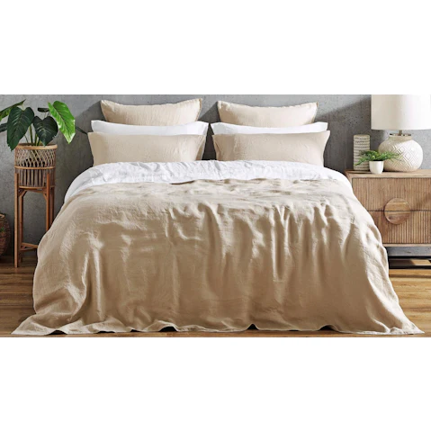 L'Avenue Pure Linen Quilt Cover Set