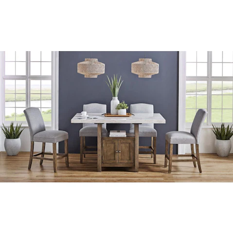 Westport 7-Piece High Dining Table Set