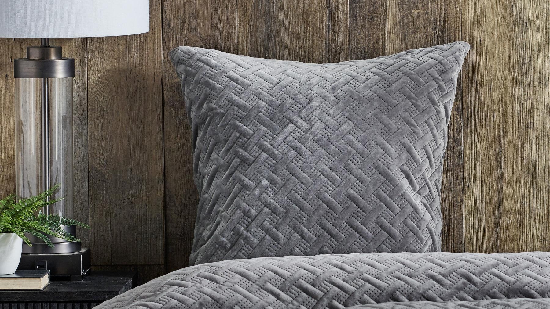 L'Avenue Elliot Charcoal Cushion