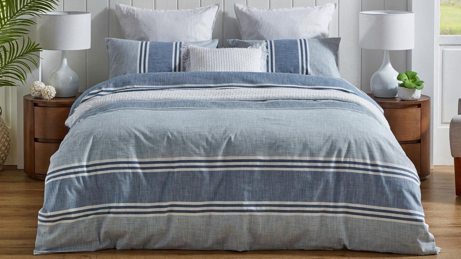 Balham Denim Quilt Cover Set 