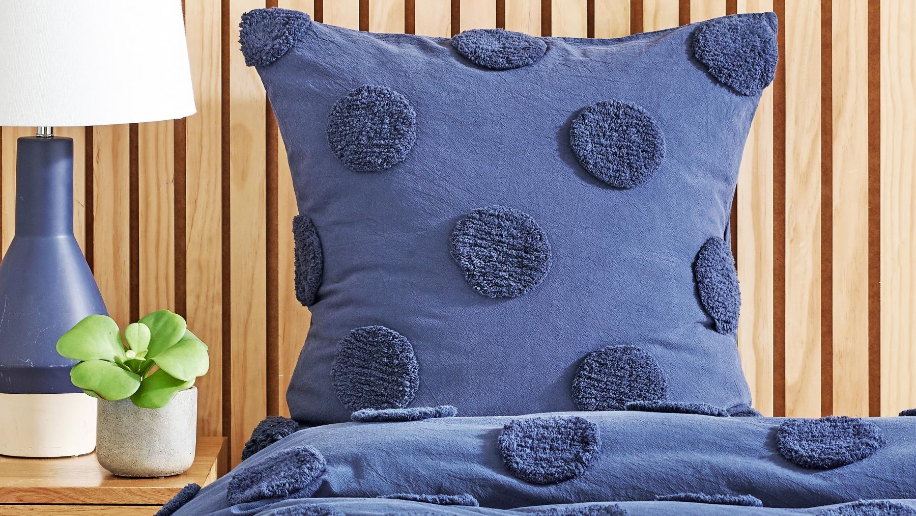 L'Avenue Harley Navy European Pillowcase