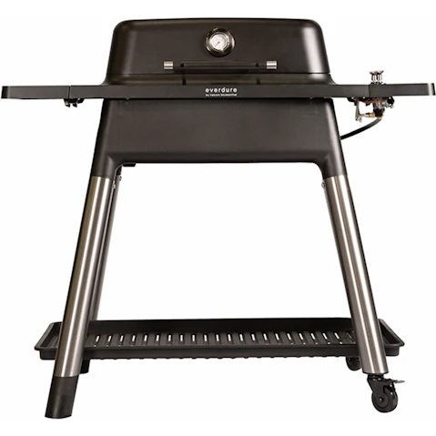Everdure by Heston Blumenthal FORCE 2 Burner Gas BBQ with Stand - Black