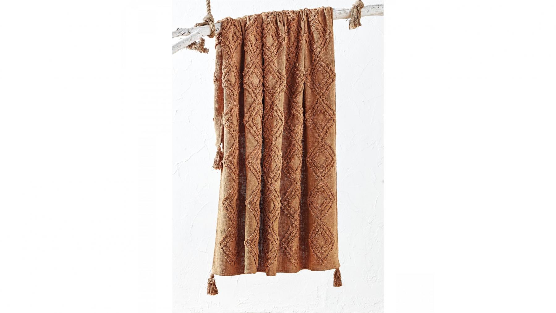 L'Avenue Atmosphere Fawn Throw
