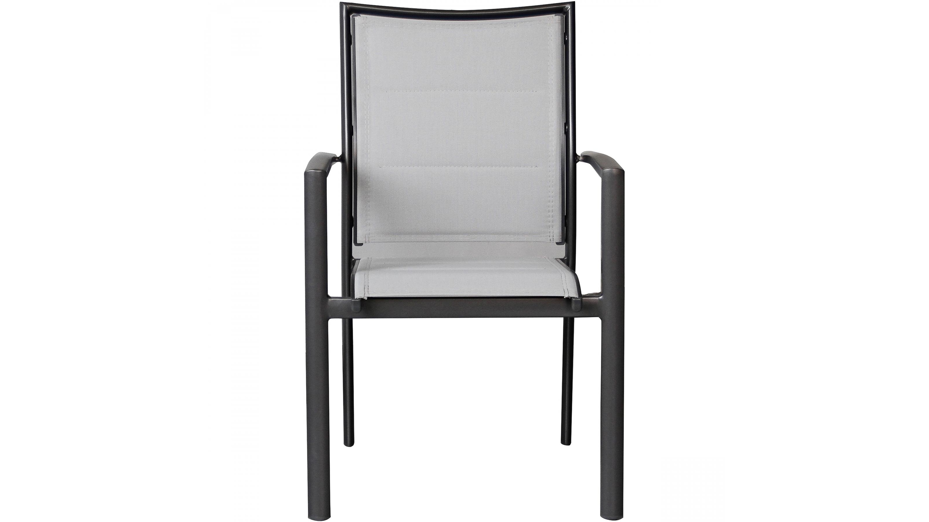 Cetona Outdoor Dining Chair - Charcoal