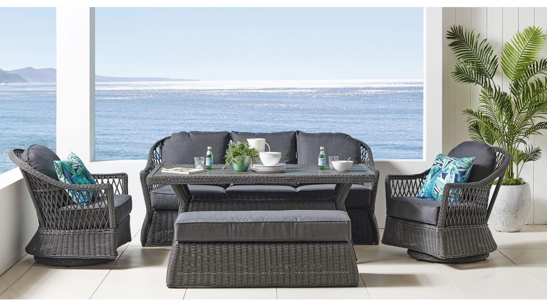 Sage 5Piece Outdoor Lounge/Dining Setting Harvey Norman