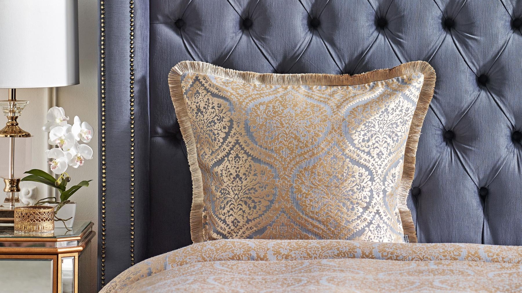 Baroque Gold European Pillowcase