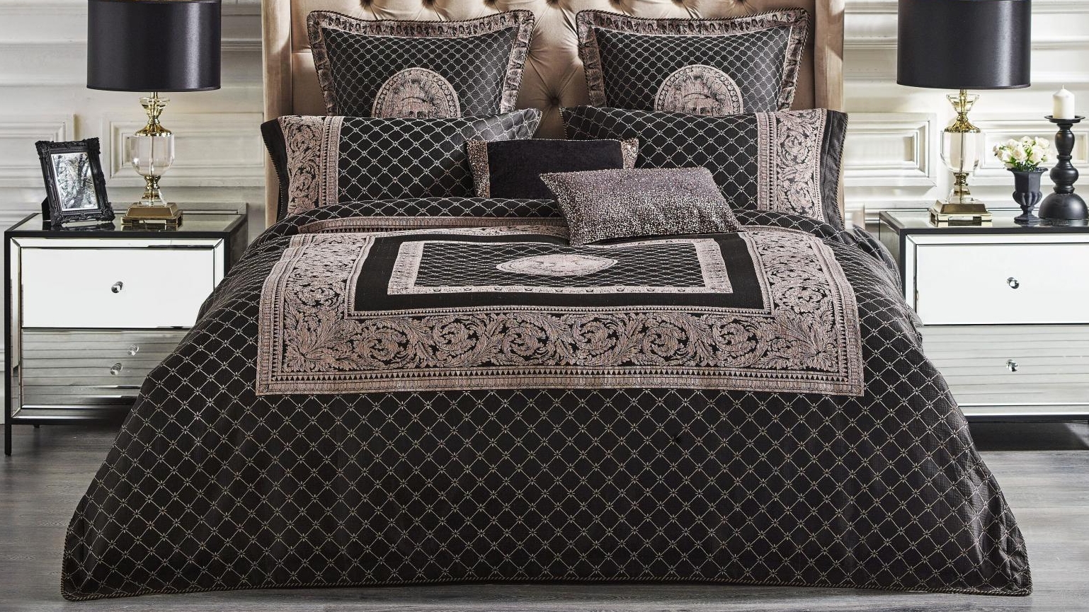 Rocco Quilt Cover Set - Queen