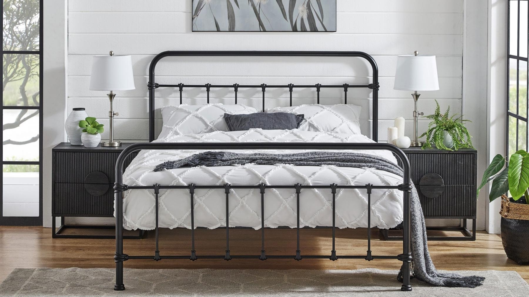 Shelby II Black Bed - King 