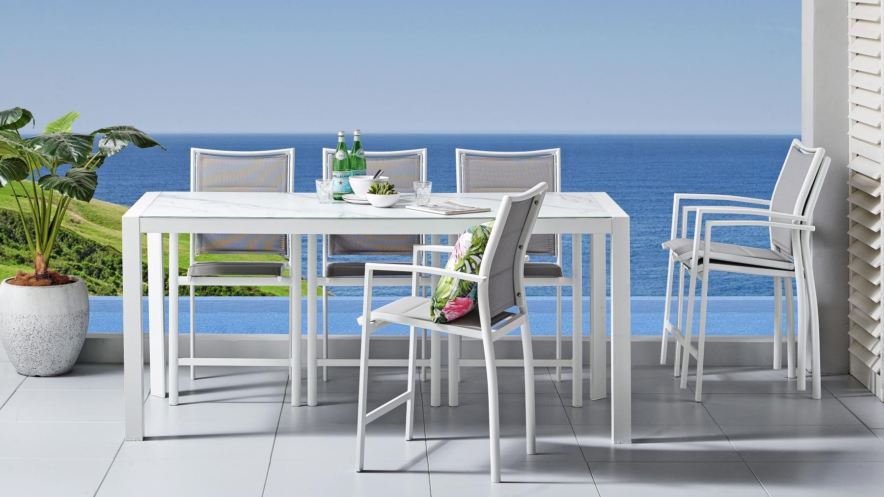 Cetona 7Piece Outdoor Bar Setting Harvey Norman