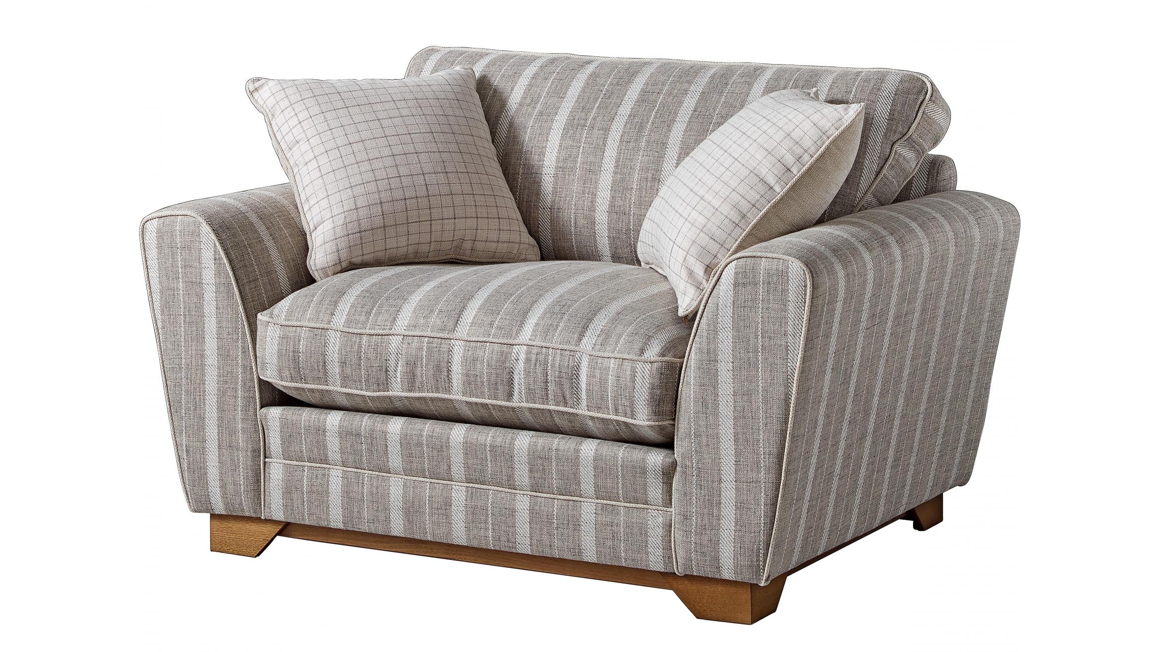 Sloane 1.5 Seater Fabric Armchair Harvey Norman