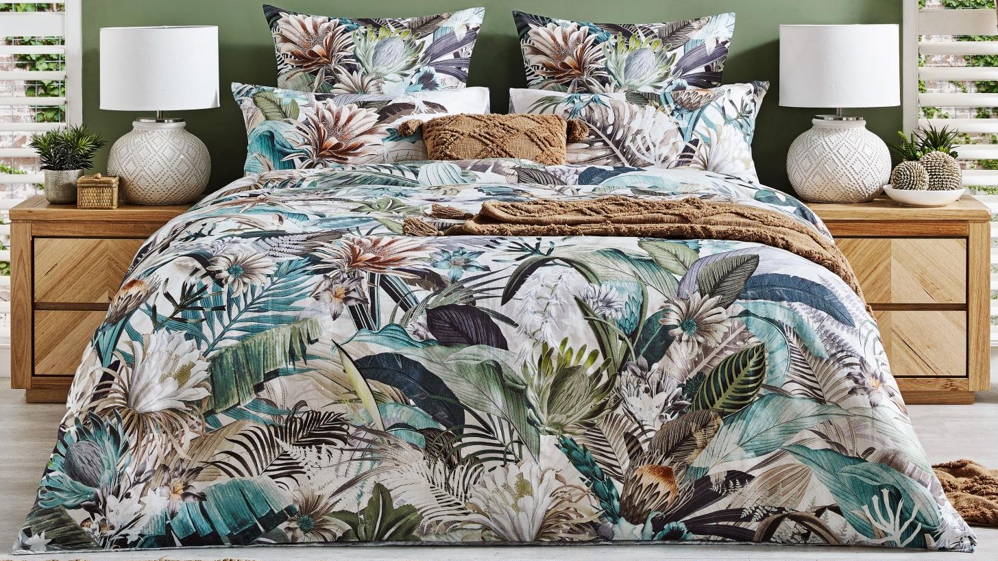 Caspier Quilt Cover Set - Double