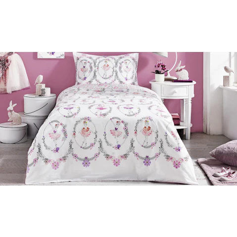 Petal Quilt Cover Set - Single