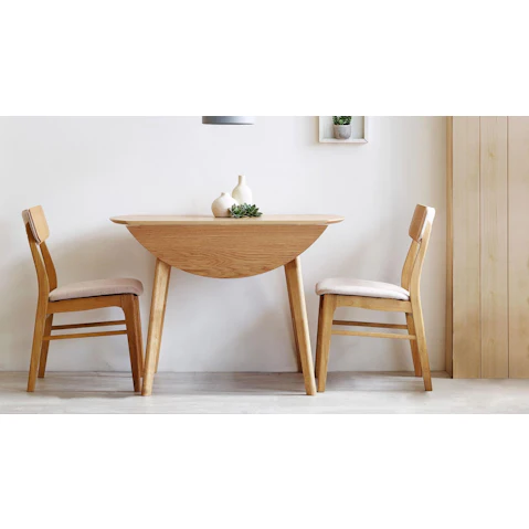 Cody 3-Piece Round Drop-side Dining Table Set