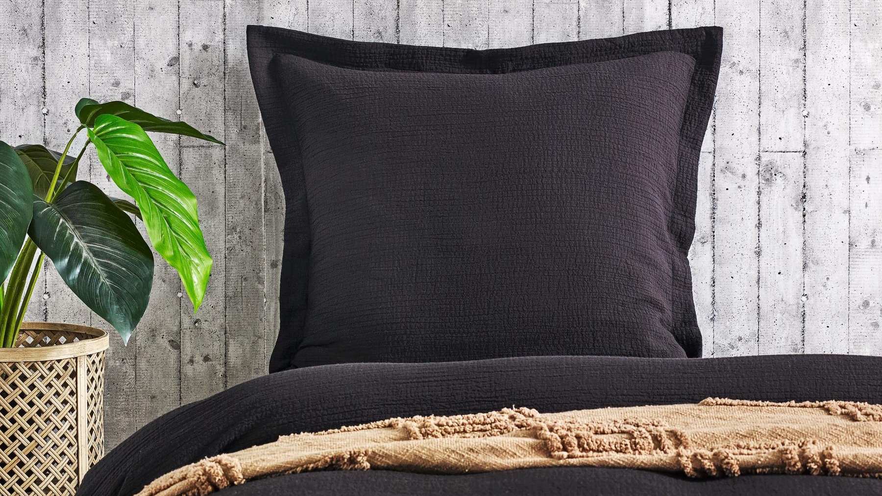 L'Avenue Memphis Jet European Pillowcase Harvey Norman