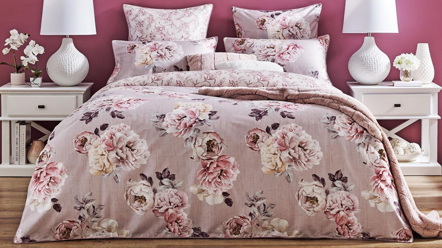 Ava Quilt Cover Set - Double