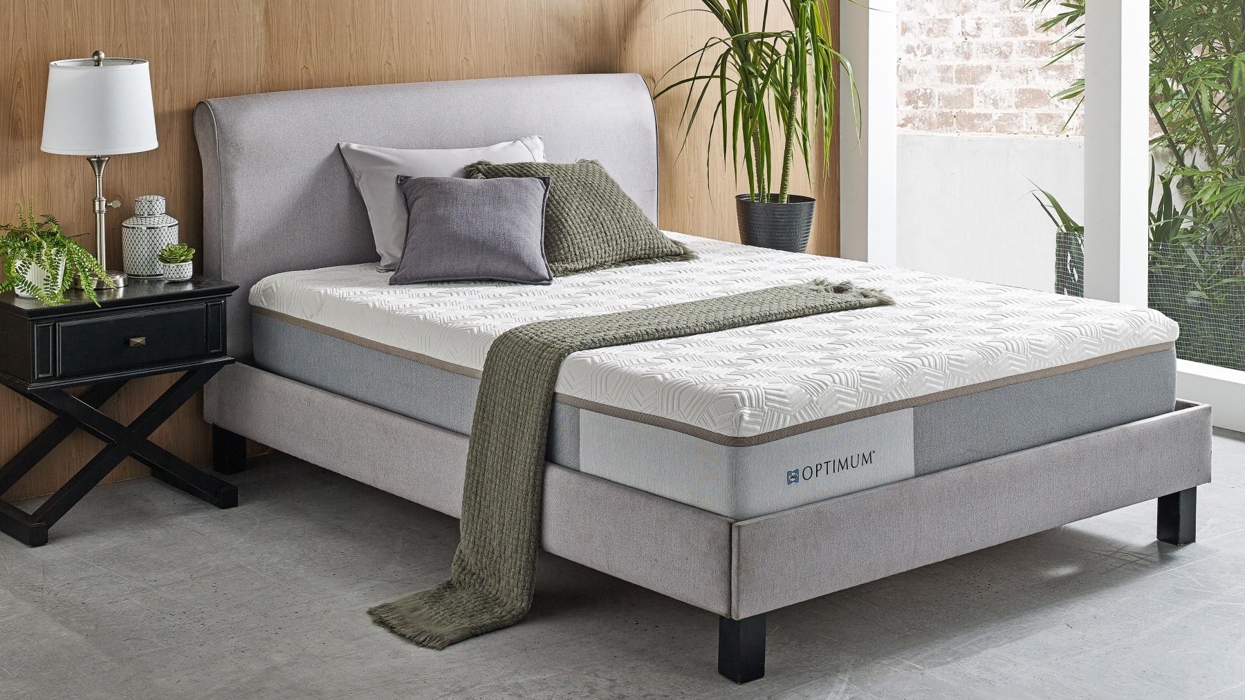 Sealy Optimum Linear Medium Mattress King Single Harvey Norman