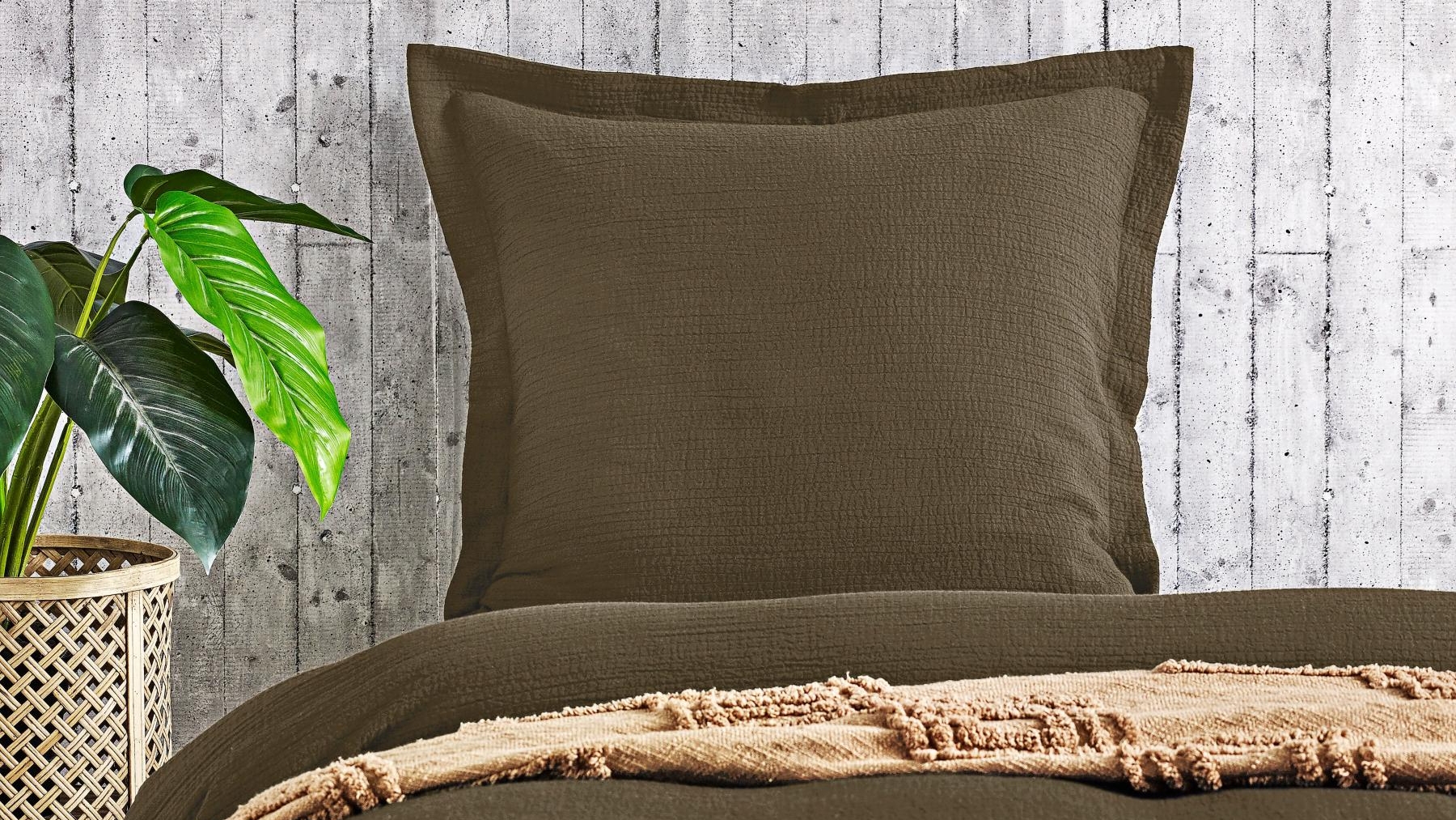L'Avenue Memphis Olive European Pillowcase