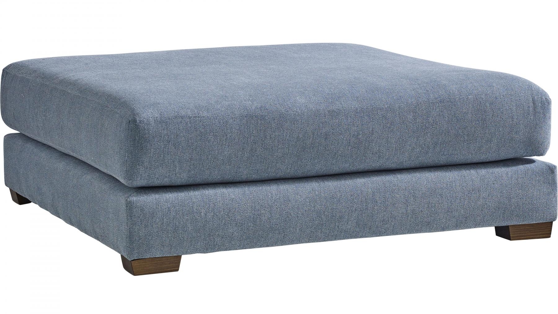 Chevron Fabric Ottoman Harvey Norman