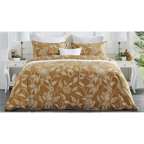 L'Avenue Aria Quilt Cover Set - Double