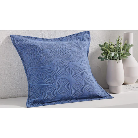 Ngunandhira Turtles Navy European Pillowcase