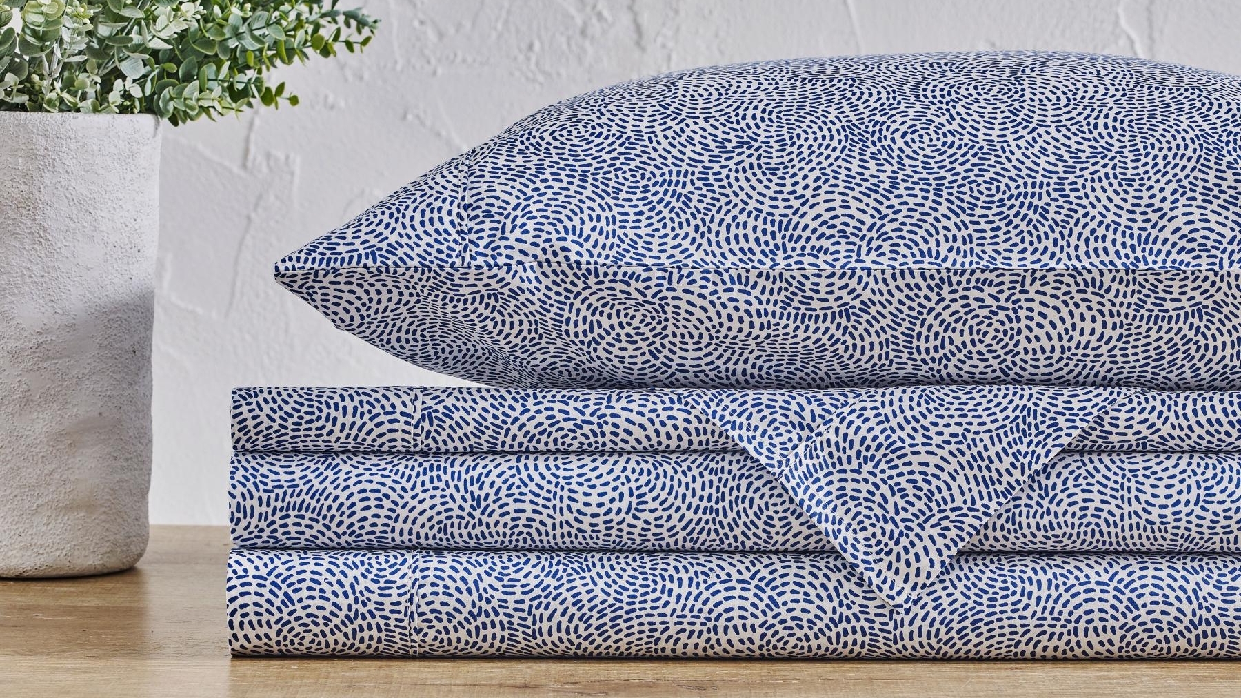 Ngunandhira Muruwari Navy Sheet Set - King