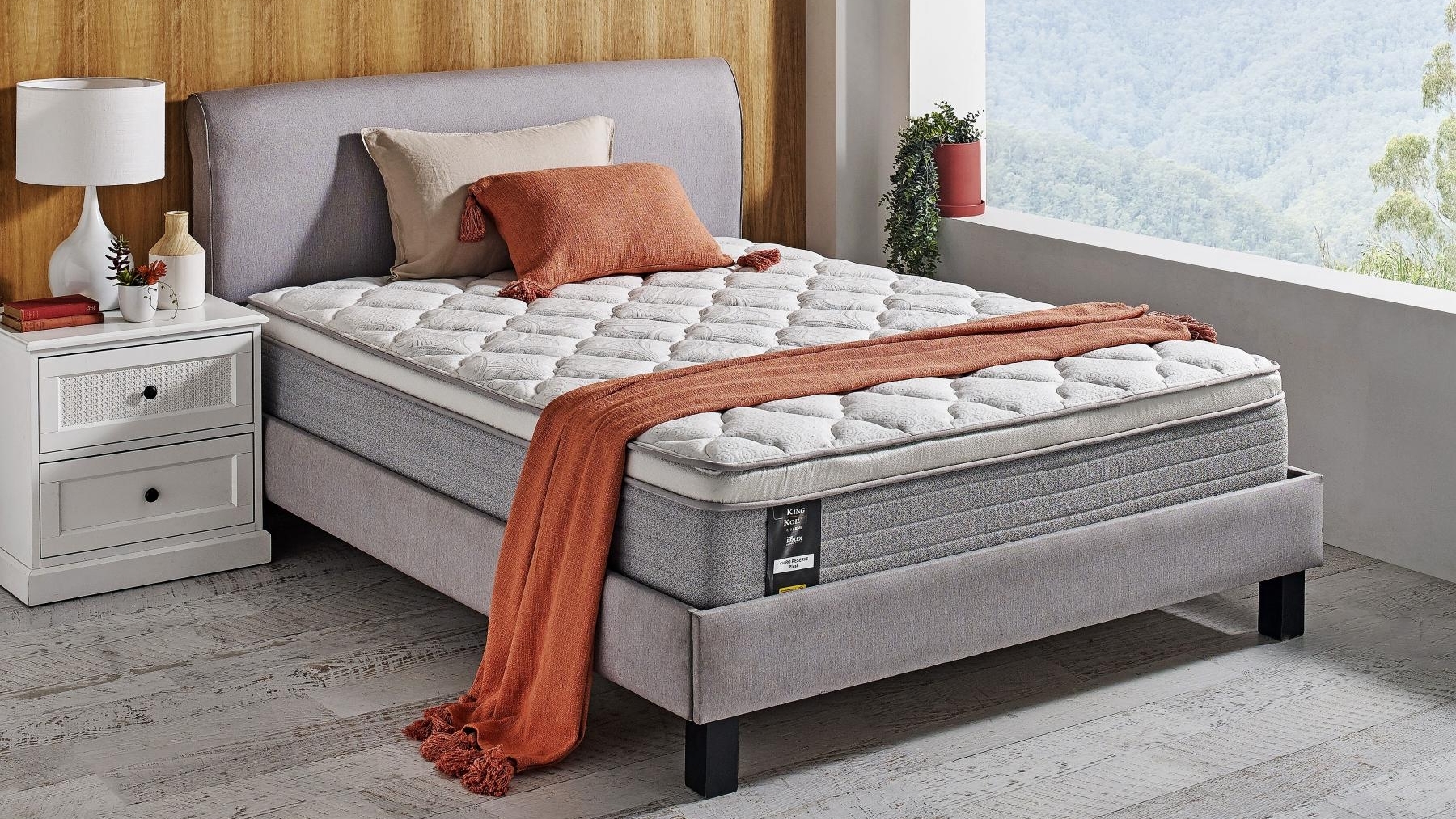 King Koil Chiro Reserve Plush Mattress - Single | Harvey Norman