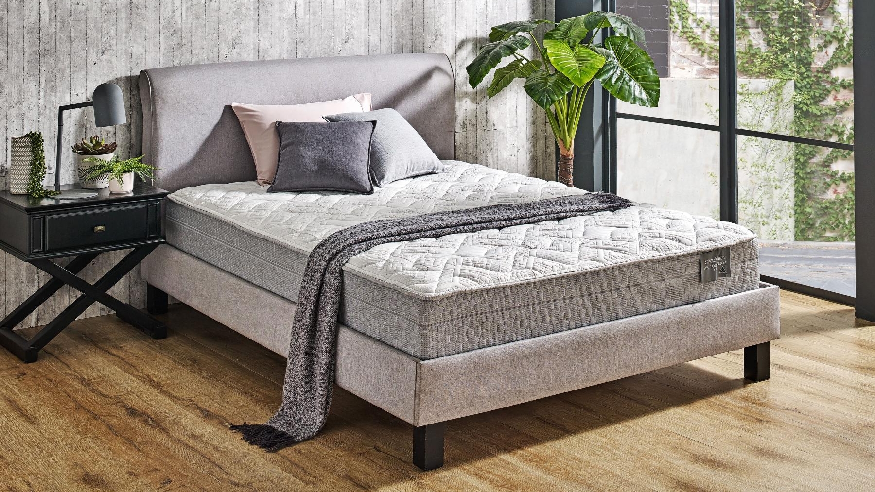 SleepMaker Walton Deluxe Firm Mattress Queen Harvey Norman